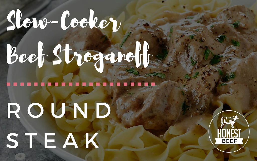 Slow Cooker Beef Stroganoff