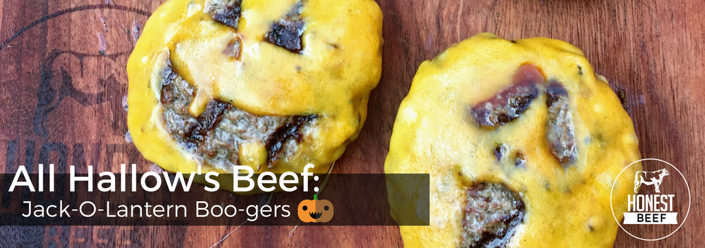 All Hallow's Beef: Jack-O-Lantern Burgers 🎃